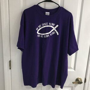 Christian Theme Shirt Men's 2XL